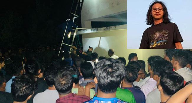 নোয়াখালী বিশ্ববিদ্যালয়ে হলের ছাদ থেকে শিক্ষার্থীর ঝুলন্ত লাশ উদ্ধার