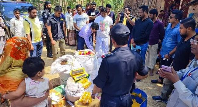 চকরিয়ায় বিপুল পরিমাণ ভেজাল ঘি ও খাদ্যসামগ্রী উদ্ধার