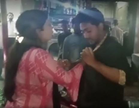 পাবনায় ছাত্রলীগ নেতাকে প্রেমিকার ধোলাই