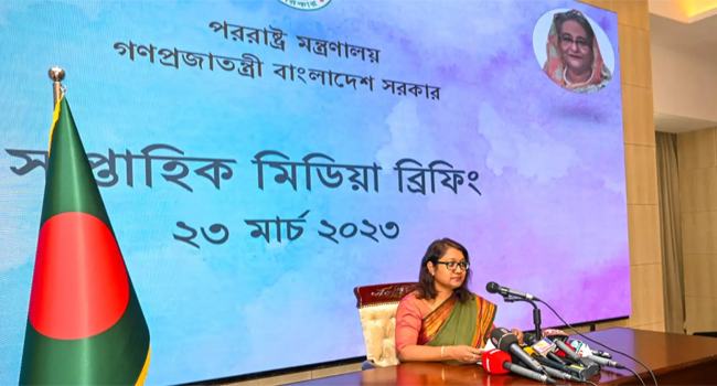 আরাভ খান দুবাইয়ে নজরদারিতে রয়েছেন : পররাষ্ট্র মন্ত্রণালয়