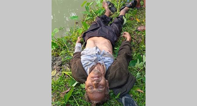 বাকেরগঞ্জের বিষখালি নদী থেকে বৃদ্ধের লাশ উদ্ধার