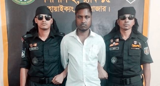 উখিয়ায় ১ লাখ ইয়াবাসহ রোহিঙ্গা যুবক গ্রেফতার