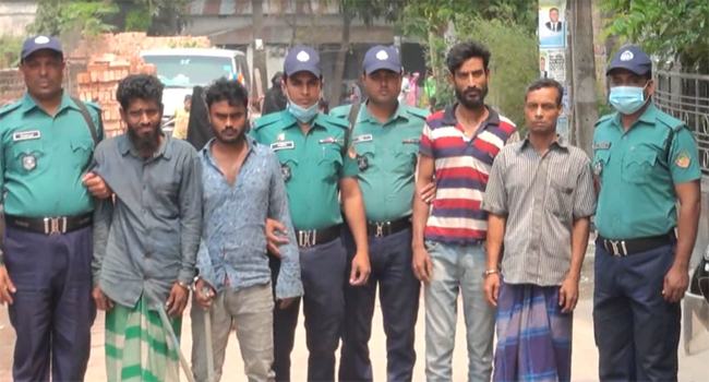 গাজীপুরে ডাকাতিকালে কলেজছাত্রকে খুন, গ্রেফতার ৫