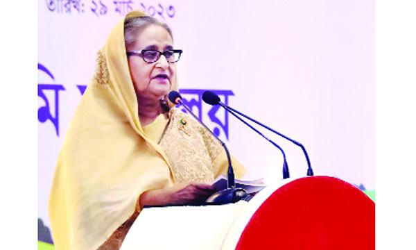 ডিজিটাল ভূমি ব্যবস্থাপনা ও ঝামেলামুক্ত সেবা দেয়ার নির্দেশ প্রধানমন্ত্রীর