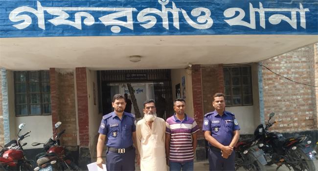 গফরগাঁওয়ে গৃহবধূ হত্যা মামলার আসামি বাবা-ছেলে গ্রেফতার