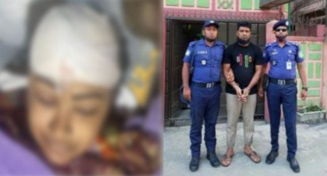 পূর্বধলায় গৃহবধূ হত্যা মামলায় পুলিশের এএসআই গ্রেফতার