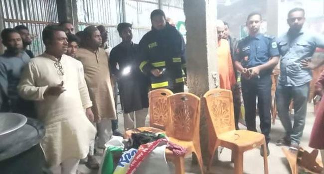 বগুড়ার নন্দীগ্রামে বিএনপি অফিসে ভাঙচুর-অগ্নিংযোগ, বিএনপির নিন্দা