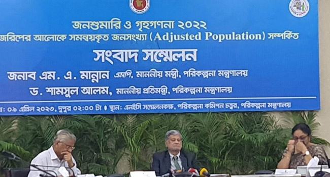 দেশের জনসংখ্যা প্রায় ১৭ কোটি