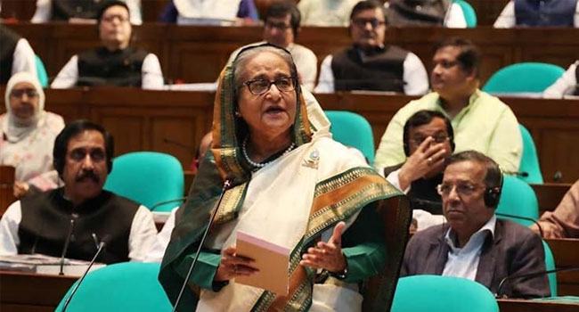 ৭০ অনুচ্ছেদ সরকারকে স্থিতিশীলতা দেয় : সংসদে প্রধানমন্ত্রী