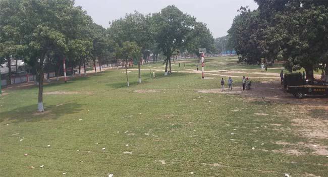 শোলাকিয়ায় ঈদ জামাতের প্রস্তুতি