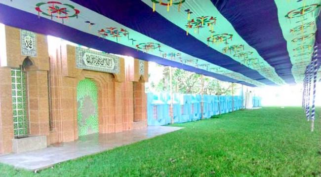 রাজশাহীতে ঈদের প্রধান জামাত হযরত শাহ মখদুম (রহঃ) ঈদগাহে