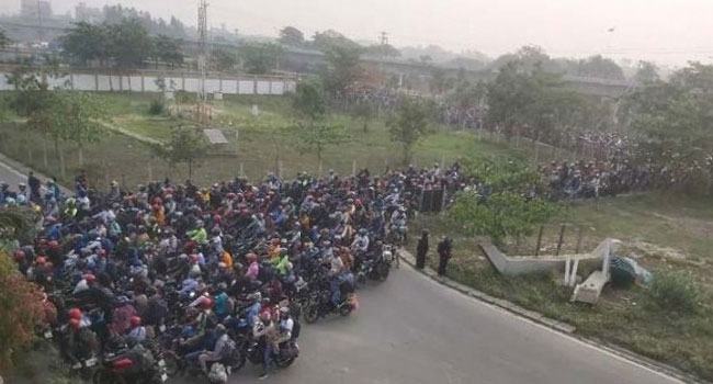 ঘণ্টায় পদ্মা সেতু পার হচ্ছে দেড় হাজার মোটরসাইকেল