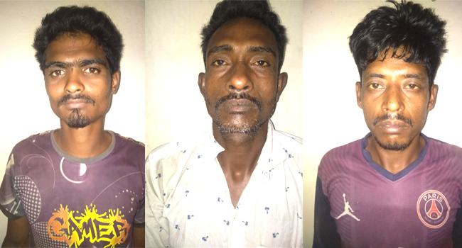 দামুড়হুদায় কিতাব আলী হত্যা মামলায় গ্রেফতার ৩
