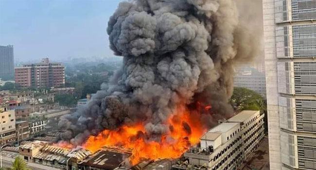 আগুনের লেলিহান শিখায় স্বপ্ন পুড়ে ছাই