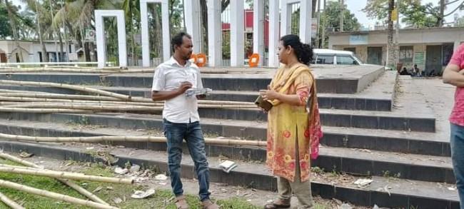 সখীপুরে আ.লীগ নেত্রীকে জরিমানা
