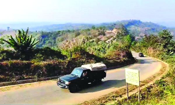বান্দরবানের থানচি-লিক্রে সড়কটি নিয়ন্ত্রণে নিয়েছে সেনাবাহিনী