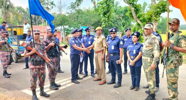 নালিতাবাড়ীতে নির্মাণশ্রমিকের লাশ হস্তান্তর করল ভারতীয় পুলিশ