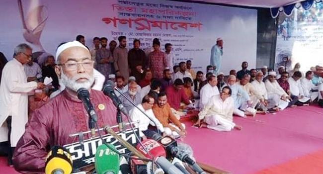 তিস্তা বাঁচাতে ১ জুন রংপুর বিভাগে স্তব্ধ কর্মসূচি