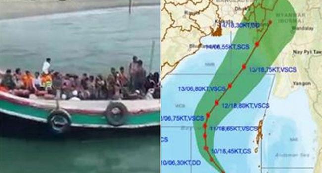 ঘুর্ণিঝড় মোখা : সেন্টমার্টিনের ২০০ পরিবার দ্বীপ ছেড়েছে