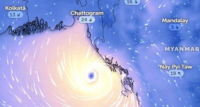 মোখার সর্বোচ্চ গতি ২১০ কিলোমিটার পর্যন্ত বাড়ছে