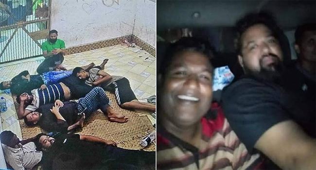 বরিশালে থানা হাজতে ছাত্রলীগ নেতাদের ছবি ভাইরাল, এসআই ক্লোজড