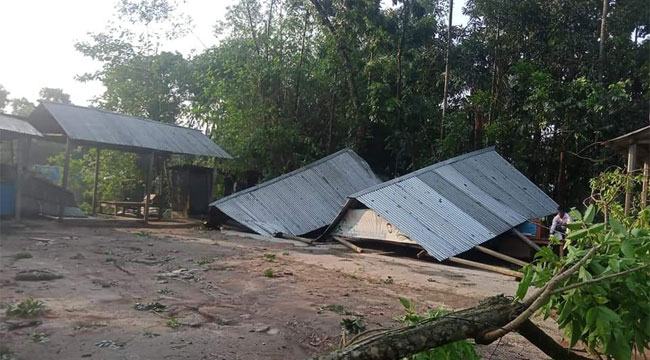 কালবৈশাখী ঝড়ে রংপুরে ২ সহস্রাধিক বাড়িঘর লণ্ডভণ্ড : বিপুল ক্ষয়ক্ষতি