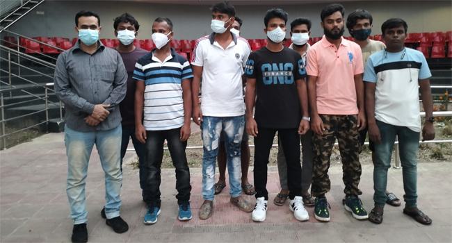 ২ বছর সাজা শেষে দেশে ফিরল ১০ বাংলাদেশী