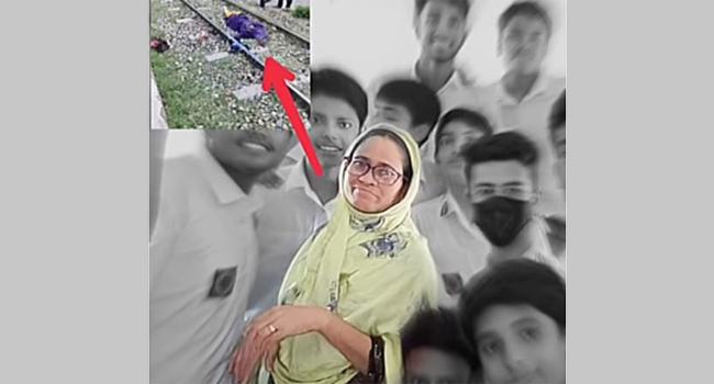 লাকসামে ট্রেনে কাটা পড়ে স্কুলশিক্ষিকার মৃত্যু