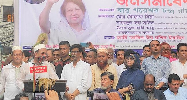 এ সরকার দায়িত্ব ছাড়লেই নির্বাচন সুষ্ঠু হবে : গয়েশ্বর চন্দ্র রায়