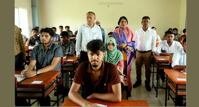 রাবিপ্রবিতে গুচ্ছ পরীক্ষায় উপস্থিতি ৯৮ শতাংশ