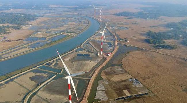 কক্সবাজার বায়ু বিদ্যুৎ প্রকল্প থেকে জাতীয় গ্রিডে যুক্ত হচ্ছে ৩০ মেগাওয়াট বিদ্যুৎ