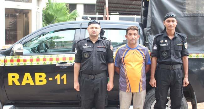সোনারগাঁওয়ে মানবপাচার মামলার আসামি গ্রেফতার