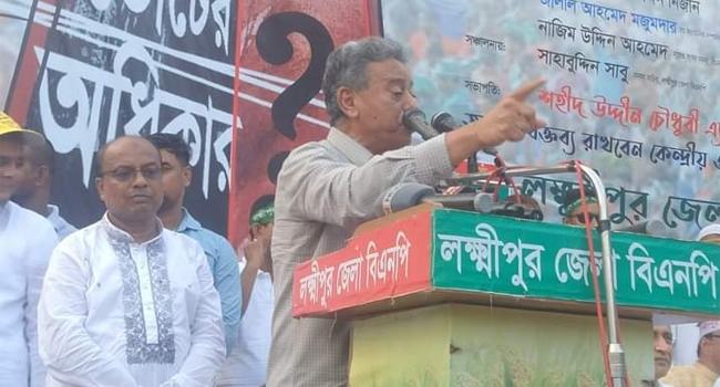 আওয়ামী লীগ কোনো দল নয়, তারা হচ্ছে লুটেরা ও খুনি : আমীর খসরু