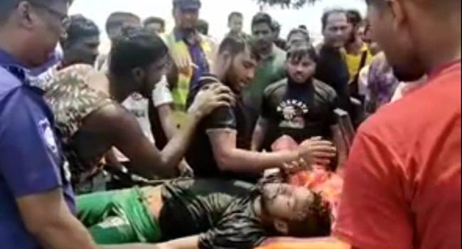 কুয়াকাটায় ডুবে যাওয়া ২ পর্যটককে উদ্ধার