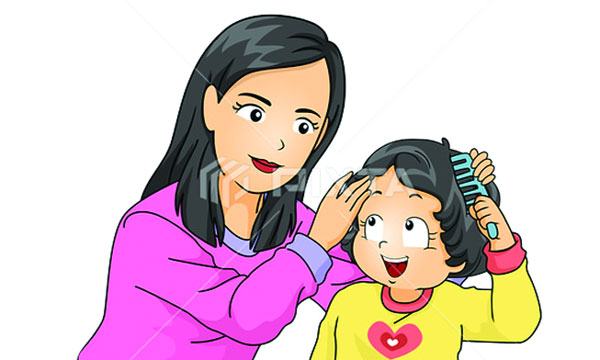 চুল আঁচড়ানো