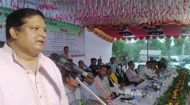 সখীপুরে শেখ রাসেল মিনি স্টেডিয়ামের ভিত্তিপ্রস্তর স্থাপন