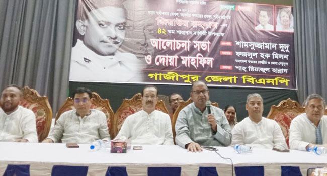 গণতন্ত্রের বিজয় সন্নিকটে : দুদু