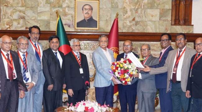 জবাবদিহিতা নিশ্চিত করতে বাংলাদেশ বার কাউন্সিলের প্রতি রাষ্ট্রপতির আহ্বান
