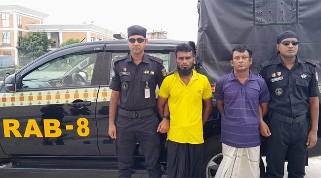 বরিশালে রিকশাচালক হত্যাকারী চক্রের ২ অভিযুক্ত কারাগারে