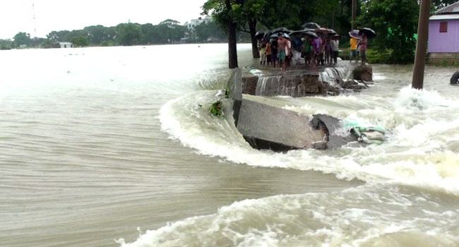 সুনামগঞ্জে বন্যার স্রোতে ভেসে ২ শিশুসহ মা নিখোঁজ, চলছে উদ্ধার তৎপরতা