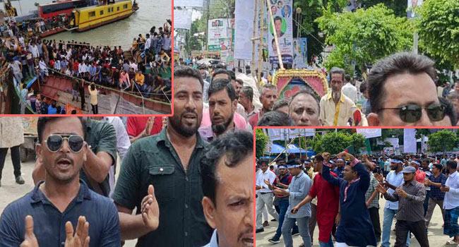 তারুণ্যের সমাবেশে যোগ দিতে বেলস পার্কে জড়ো হচ্ছেন নেতাকর্মীরা