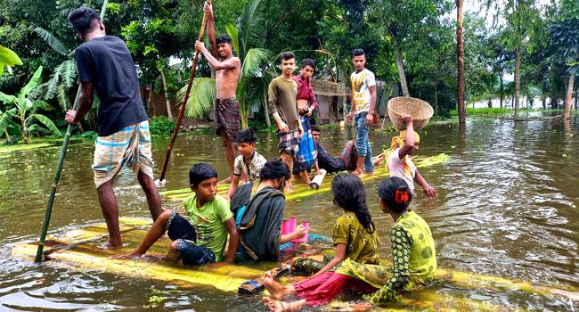 সিলেটে নদ-নদীর পানি দ্রুত বাড়ছে