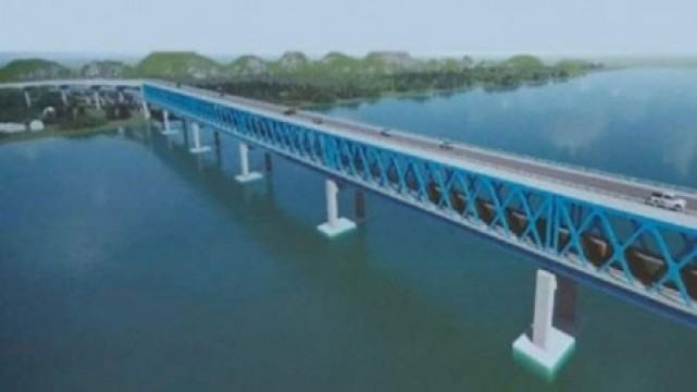 আরো একধাপ এগিয়ে কর্ণফুলীর উপর রেলওয়ে নতুন সেতু