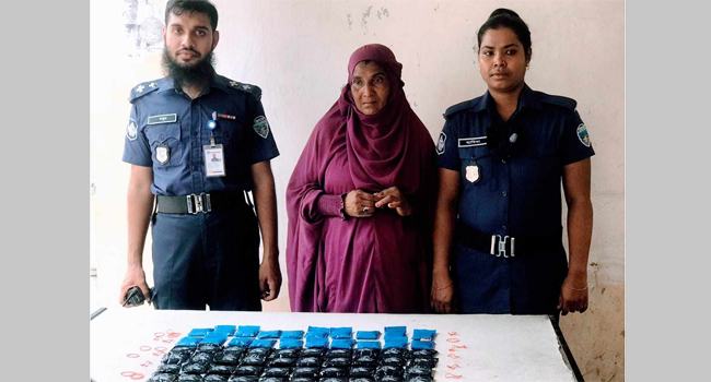 আশুগঞ্জে ১২ হাজার পিস ইয়াবাসহ নারী মাদককারবারি আটক
