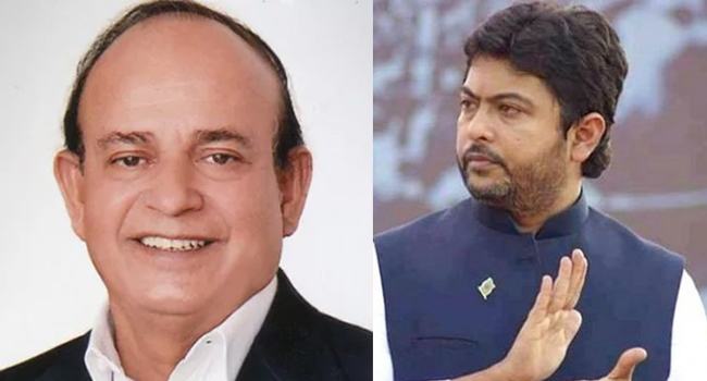 ভাণ্ডারিয়ায় মঞ্জু ও নিক্সন চৌধুরীর বিরুদ্ধে আ’লীগের সংবাদ সম্মেলন