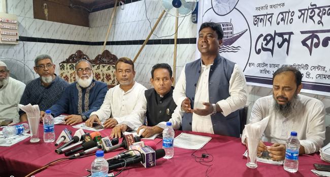 নৌকার প্রার্থী শামিমের ৩২ দফা ইশতেহার ঘোষণা