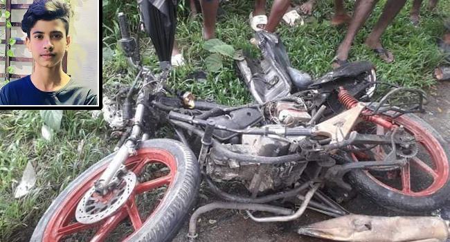 সিলেটে মোটরসাইকেল-ট্রাক সংঘর্ষে স্কুলছাত্র নিহত
