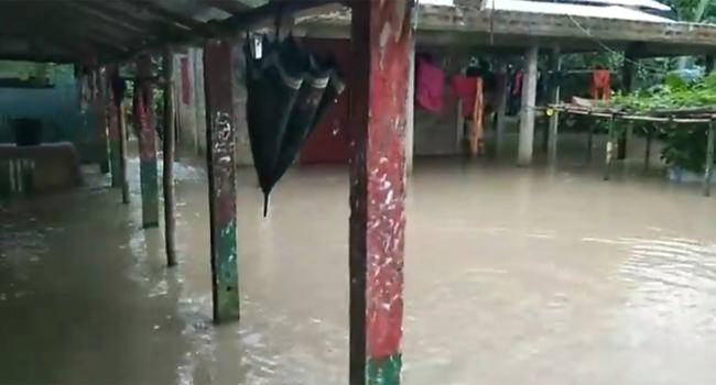 দোয়ারাবাজারে পাহাড়ি ঢলে বন্যা, তলিয়ে গেছে কয়েকটি এলাকা