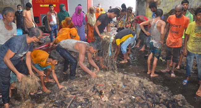 বগুড়ায় জুটমিলে অগ্নিকাণ্ডে ব্যাপক ক্ষতি