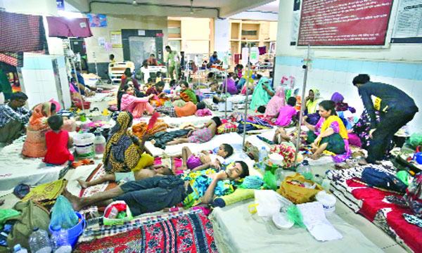 ডেঙ্গুতে এক দিনে মৃত্যু ৭ হাসপাতালে ভর্তি ১৬২৩